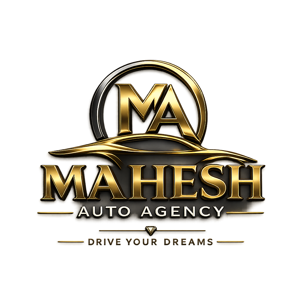 mahesh auto agency logo
